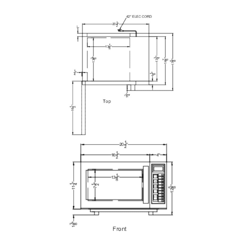 Summit Countertop Microwave