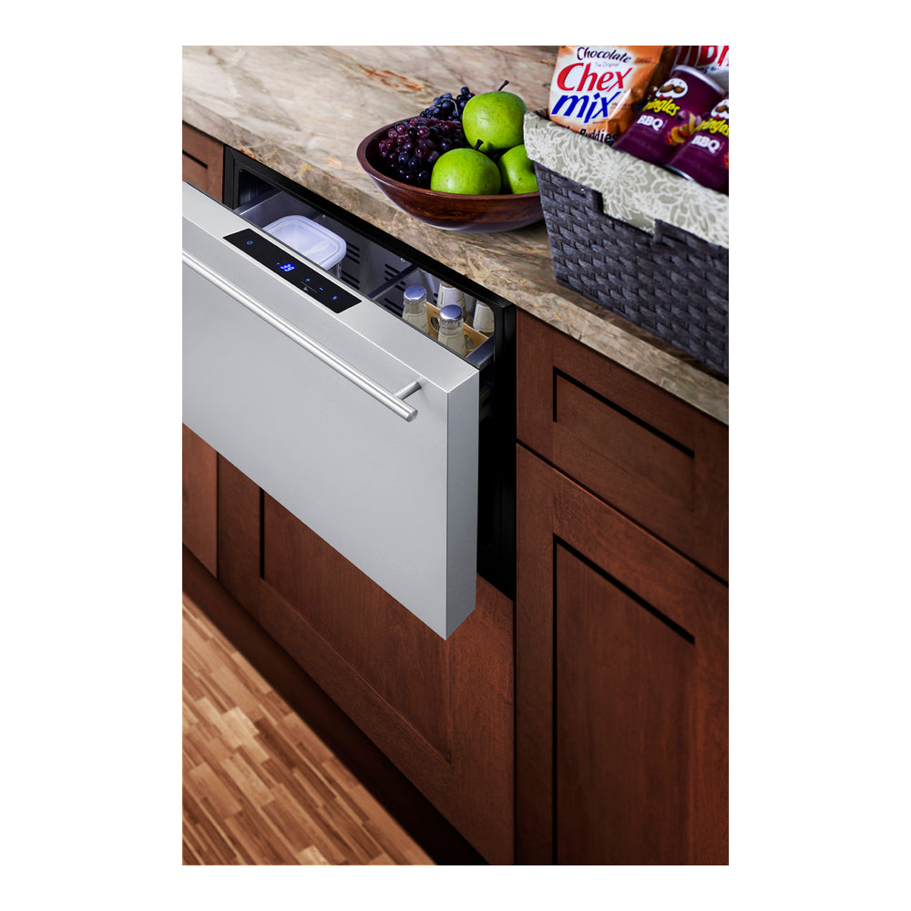 Summit 24" Wide Built-in Drawer Refrigerator