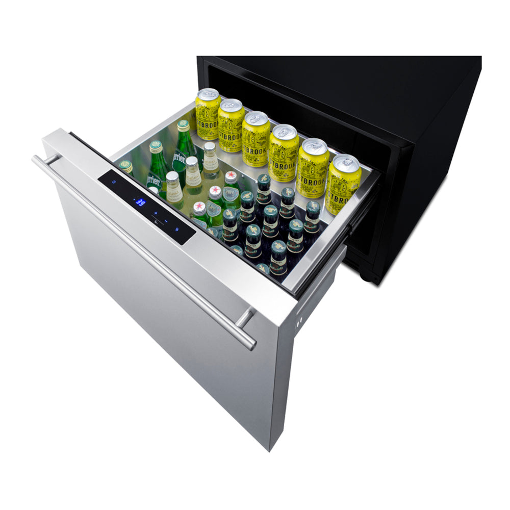 Summit 24" Wide Built-in Drawer Refrigerator