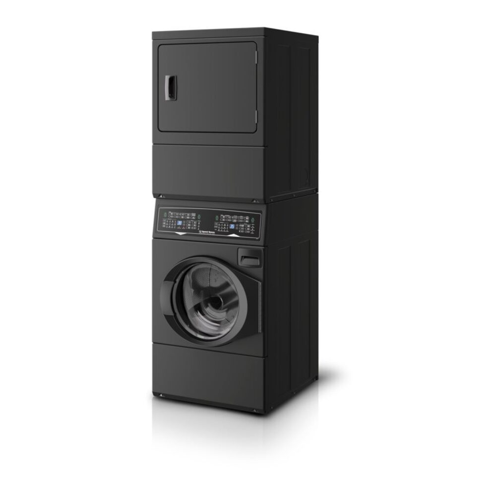 Speed Queen SF7 Stacked Washer - Gas Dryer with Pet Plus™  Sanitize  Fast Cycle Times  5-Yea