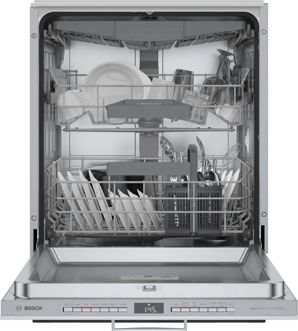 Bosch 800 Series, fully-integrated dishwasher, 24''
