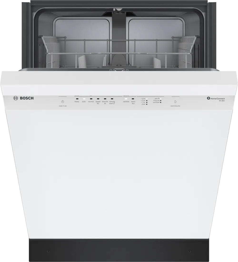 Bosch 100 Series, built-under dishwasher, 24'', White