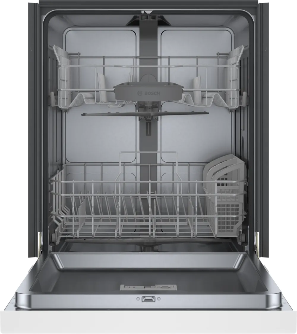 Bosch 100 Series, built-under dishwasher, 24'', White