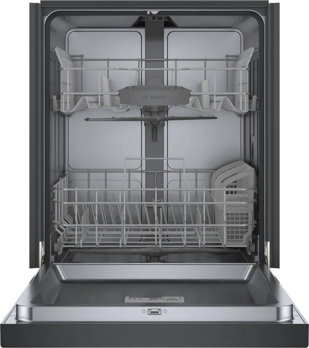 Bosch 100 Series, built-under dishwasher, 24'', Black