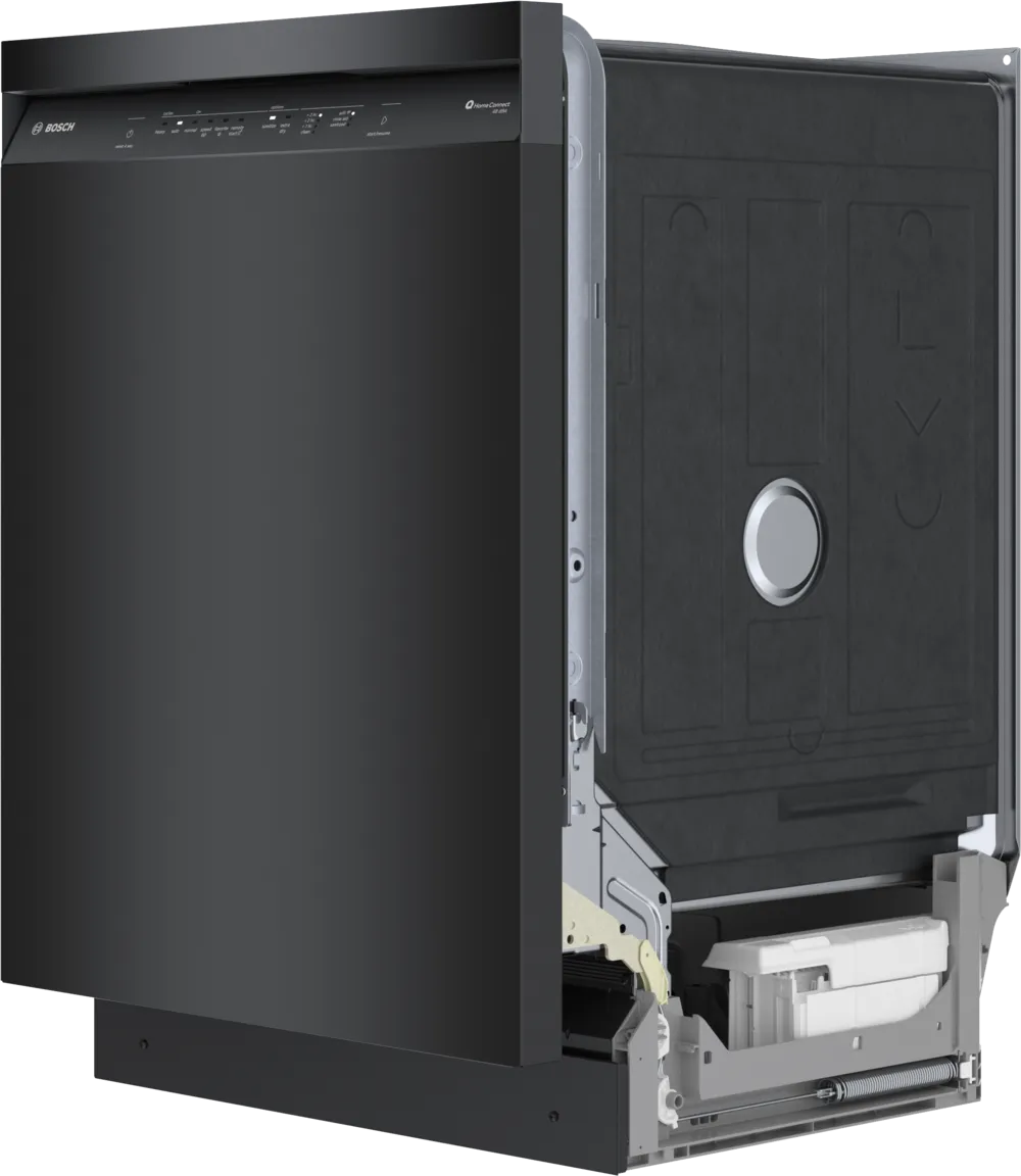 Bosch 100 Series, built-under dishwasher, 24'', Black