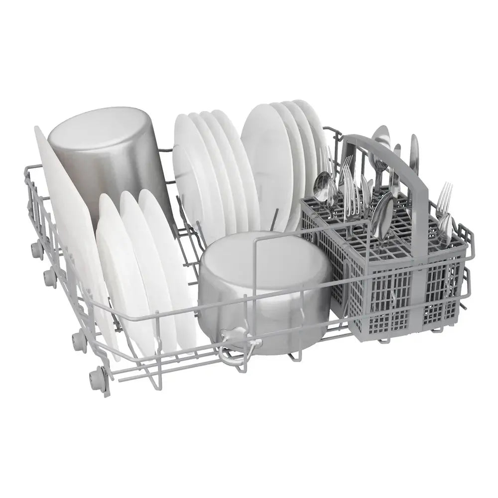 Bosch 300 Recessed Handle, 48 dBA, Standard 3rd Rack, PureDry - WH