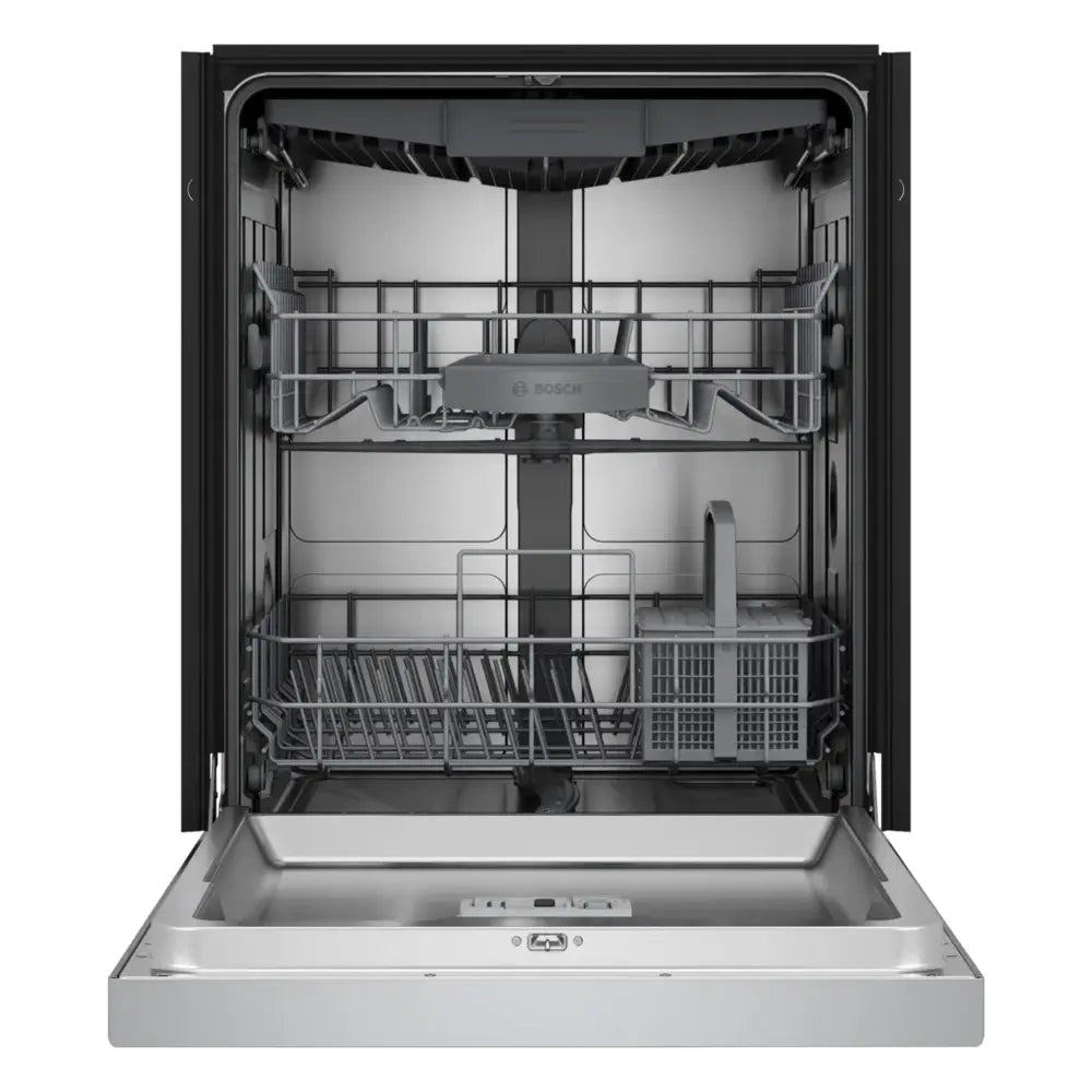 Bosch 300 Recessed Handle, 48 dBA, Standard 3rd Rack, PureDry - SS