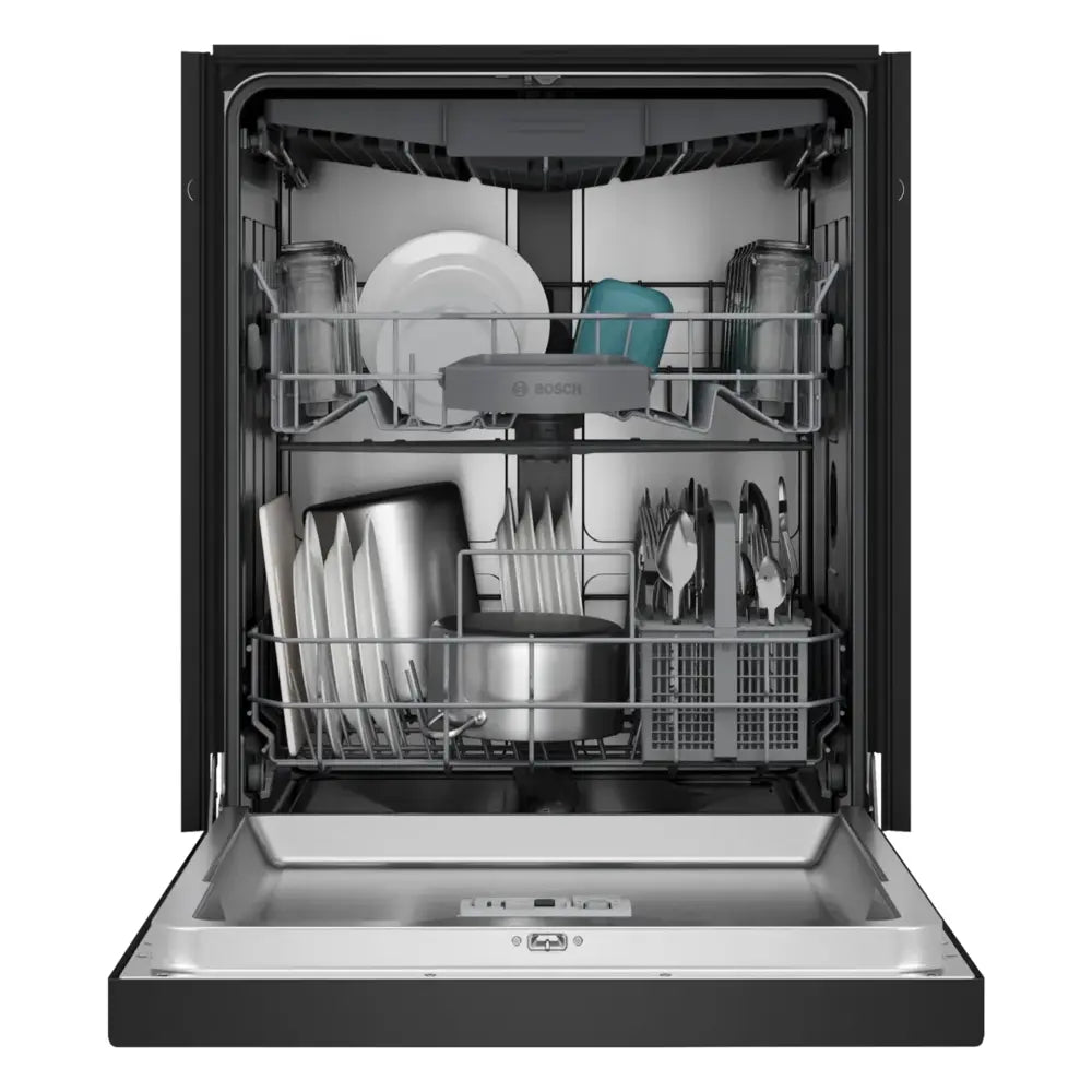 Bosch 300 Recessed Handle, 48 dBA, Standard 3rd Rack, PureDry - BL