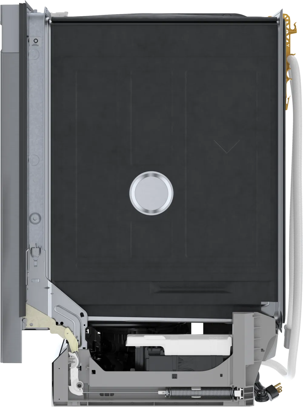 Bosch 300 Series, built-under dishwasher, 24'', Brushed steel anti-fingerprint