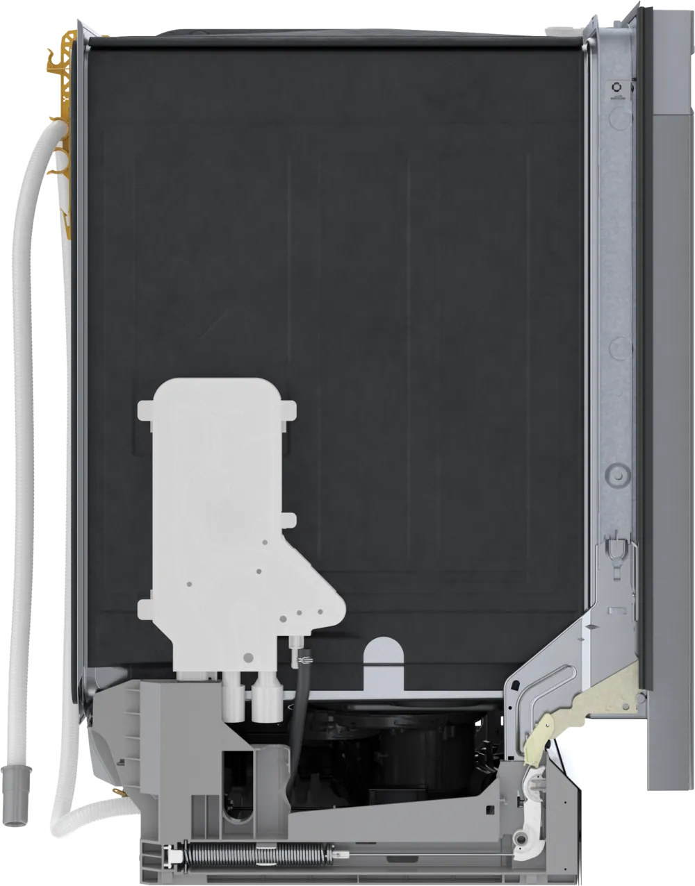 Bosch 300 Series, built-under dishwasher, 24'', Brushed steel anti-fingerprint