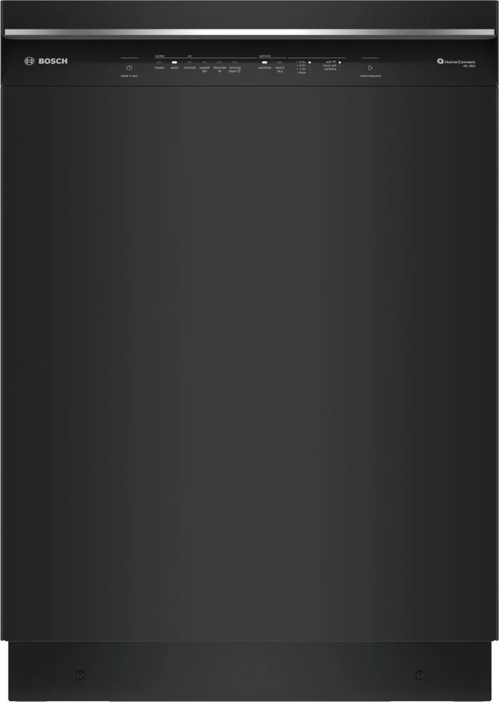 Bosch 300 Series, built-under dishwasher, 24'', Black