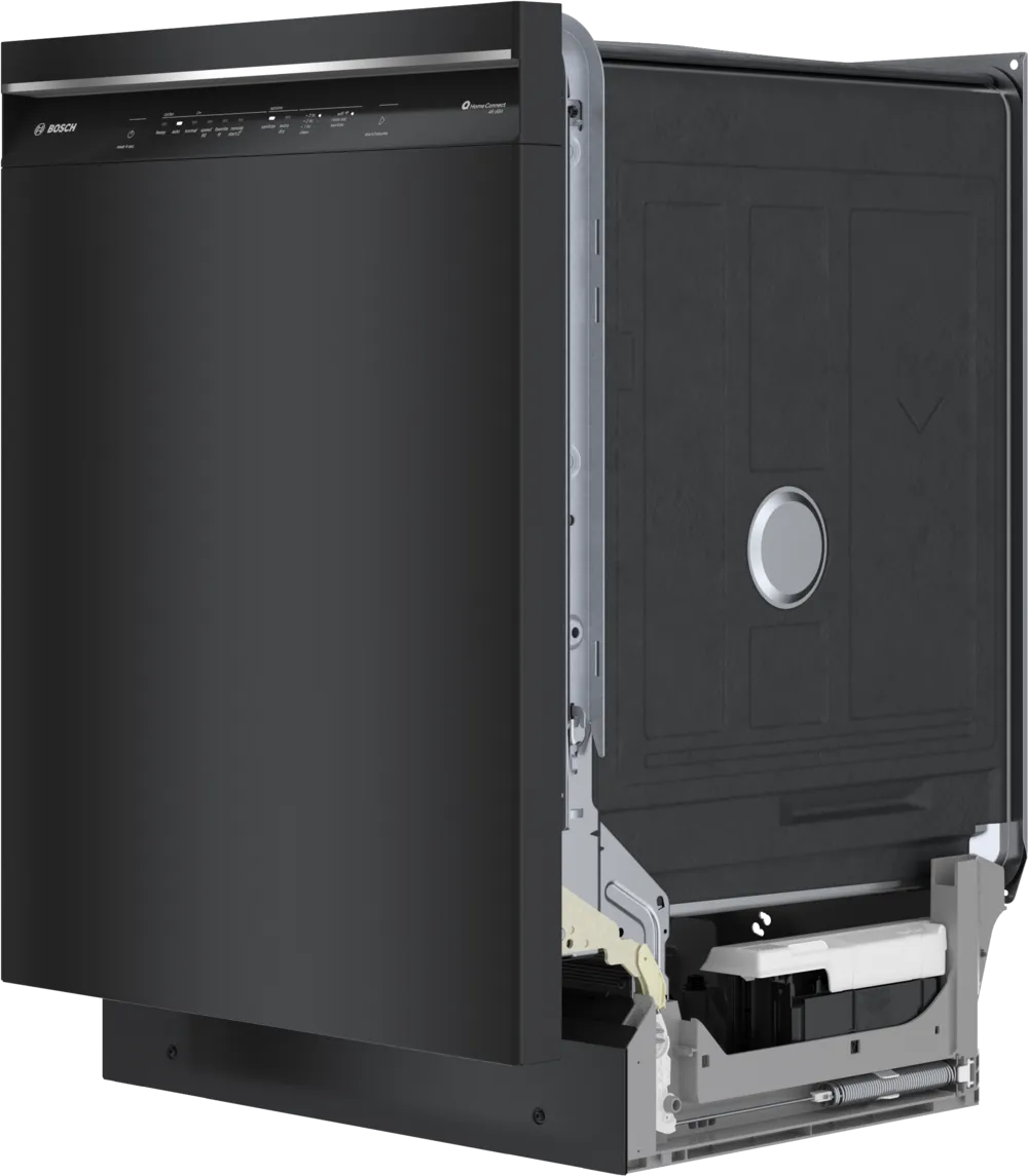 Bosch 300 Series, built-under dishwasher, 24'', Black