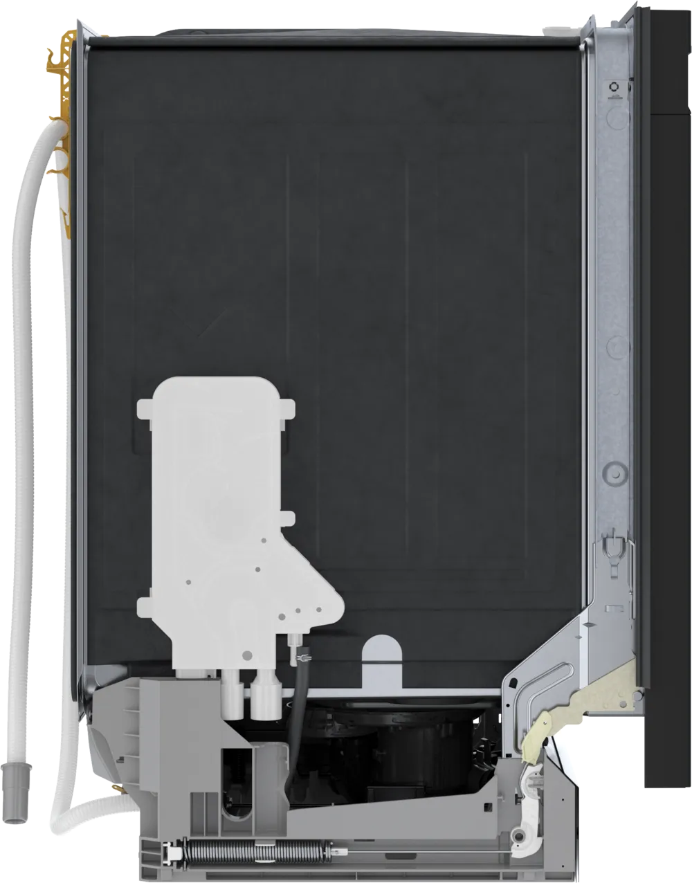 Bosch 300 Series, built-under dishwasher, 24'', Black