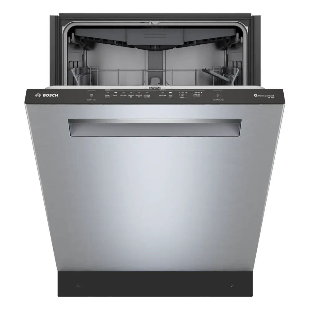 Bosch 500 Series, built-under dishwasher, 24'', Brushed steel anti-fingerprint