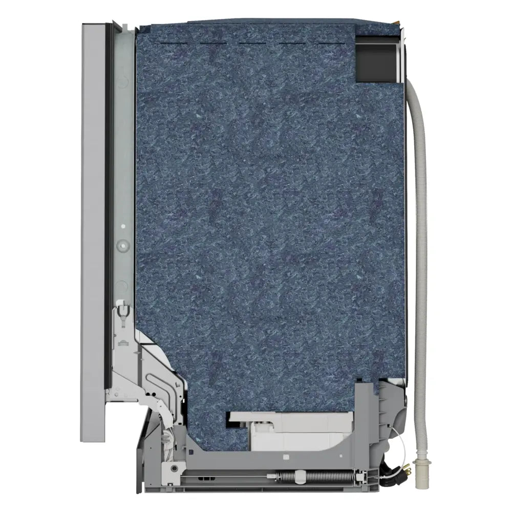 Bosch 500 Series, built-under dishwasher, 24'', Brushed steel anti-fingerprint