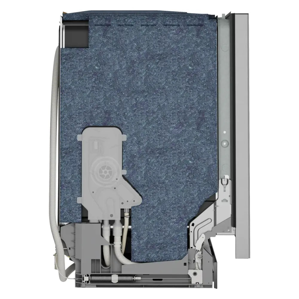 Bosch 500 Series, built-under dishwasher, 24'', Brushed steel anti-fingerprint