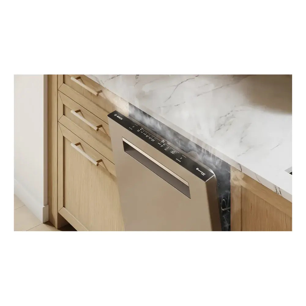 Bosch 500 Series, built-under dishwasher, 24'', Brushed steel anti-fingerprint