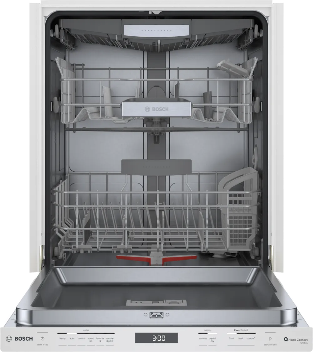 Bosch 800 Series, built-under dishwasher, 24'', White