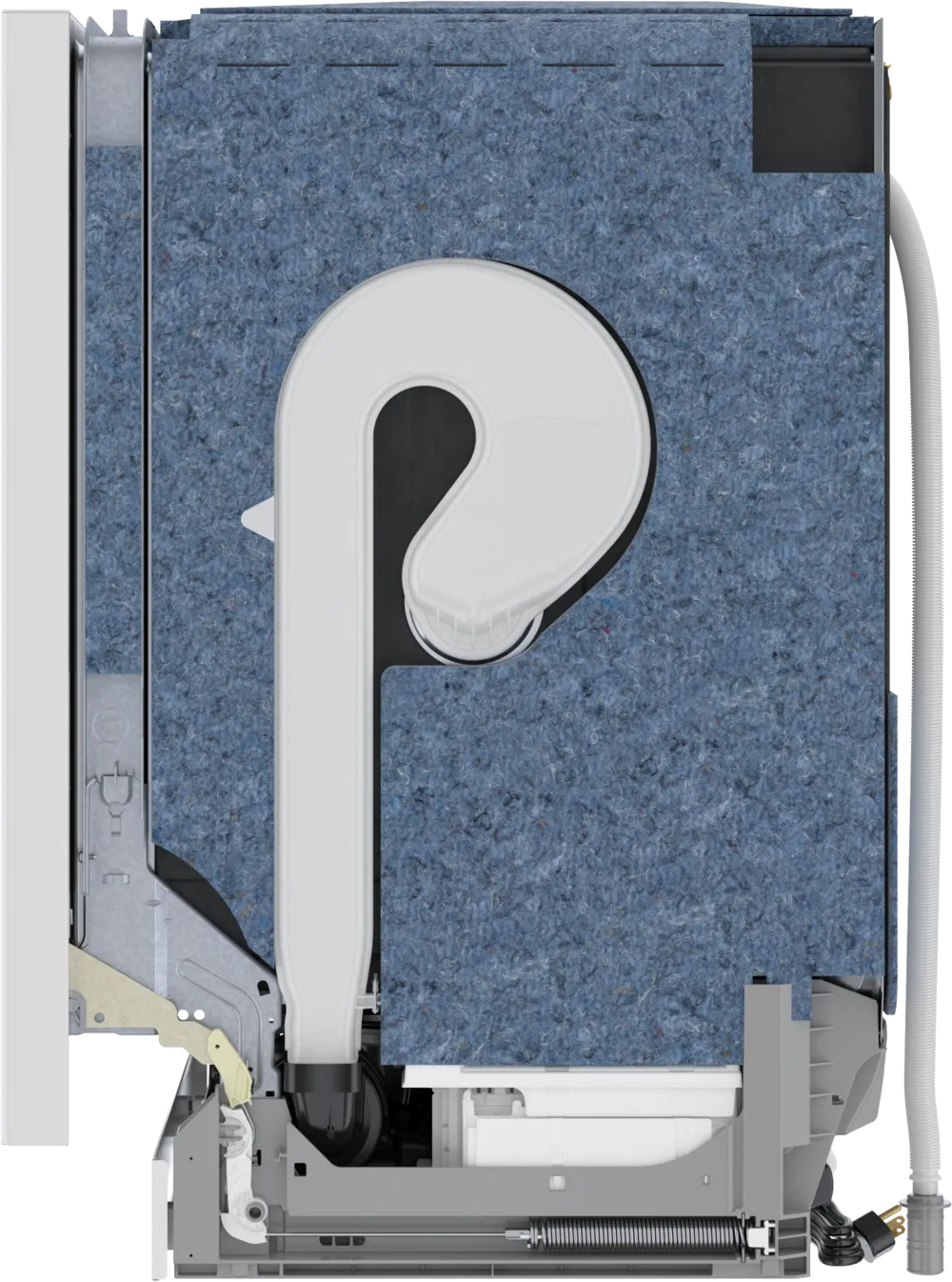 Bosch 800 Series, built-under dishwasher, 24'', White