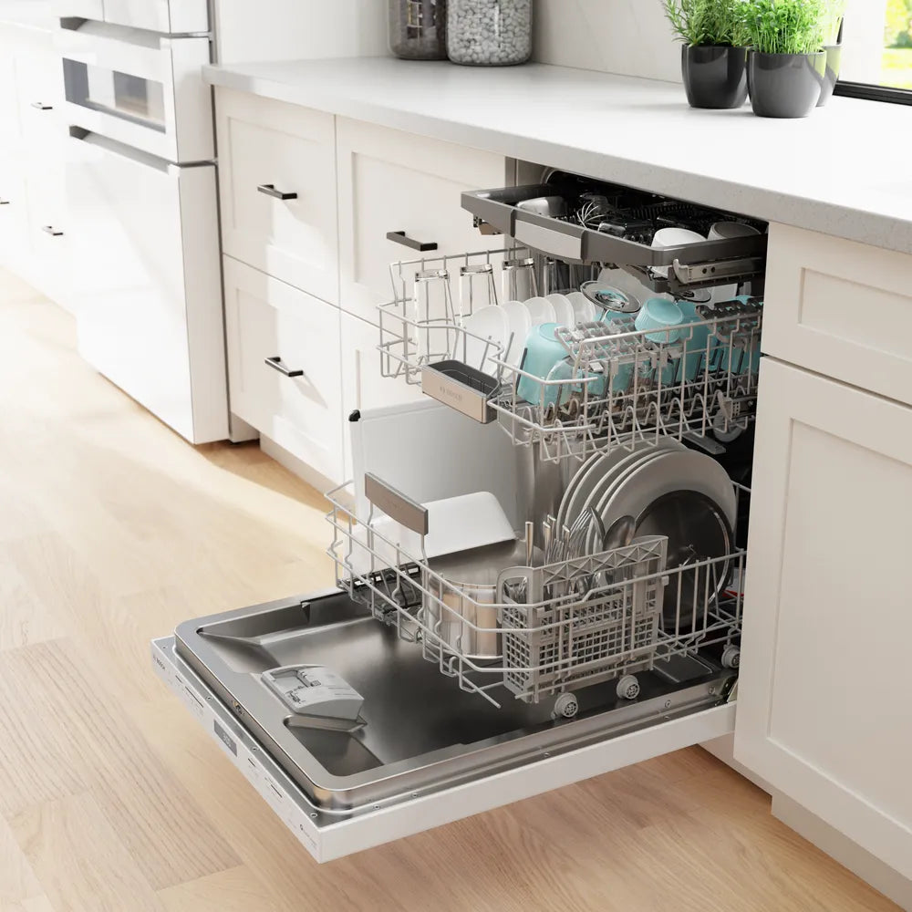 Bosch 800 Series, built-under dishwasher, 24'', White