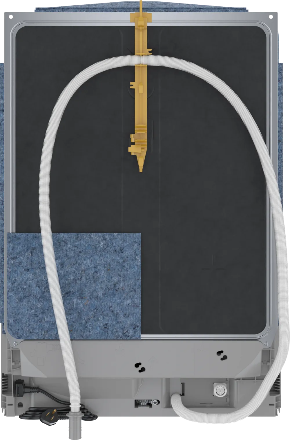 Bosch 800 Series, built-under dishwasher, 24'', Brushed black steel anti-fingerprint