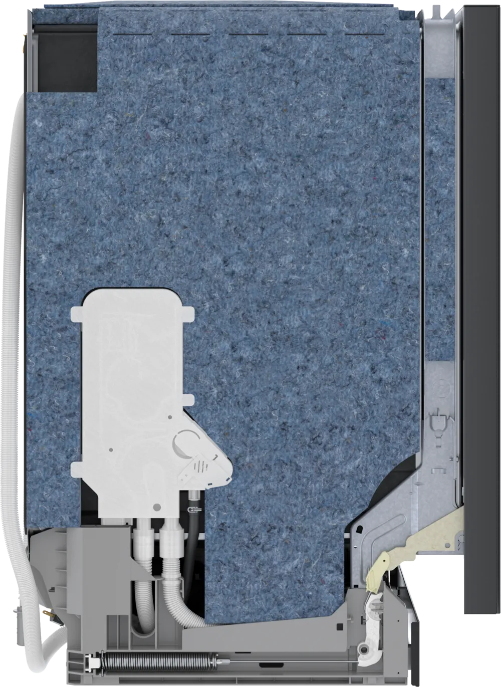 Bosch 800 Series, built-under dishwasher, 24'', Brushed black steel anti-fingerprint