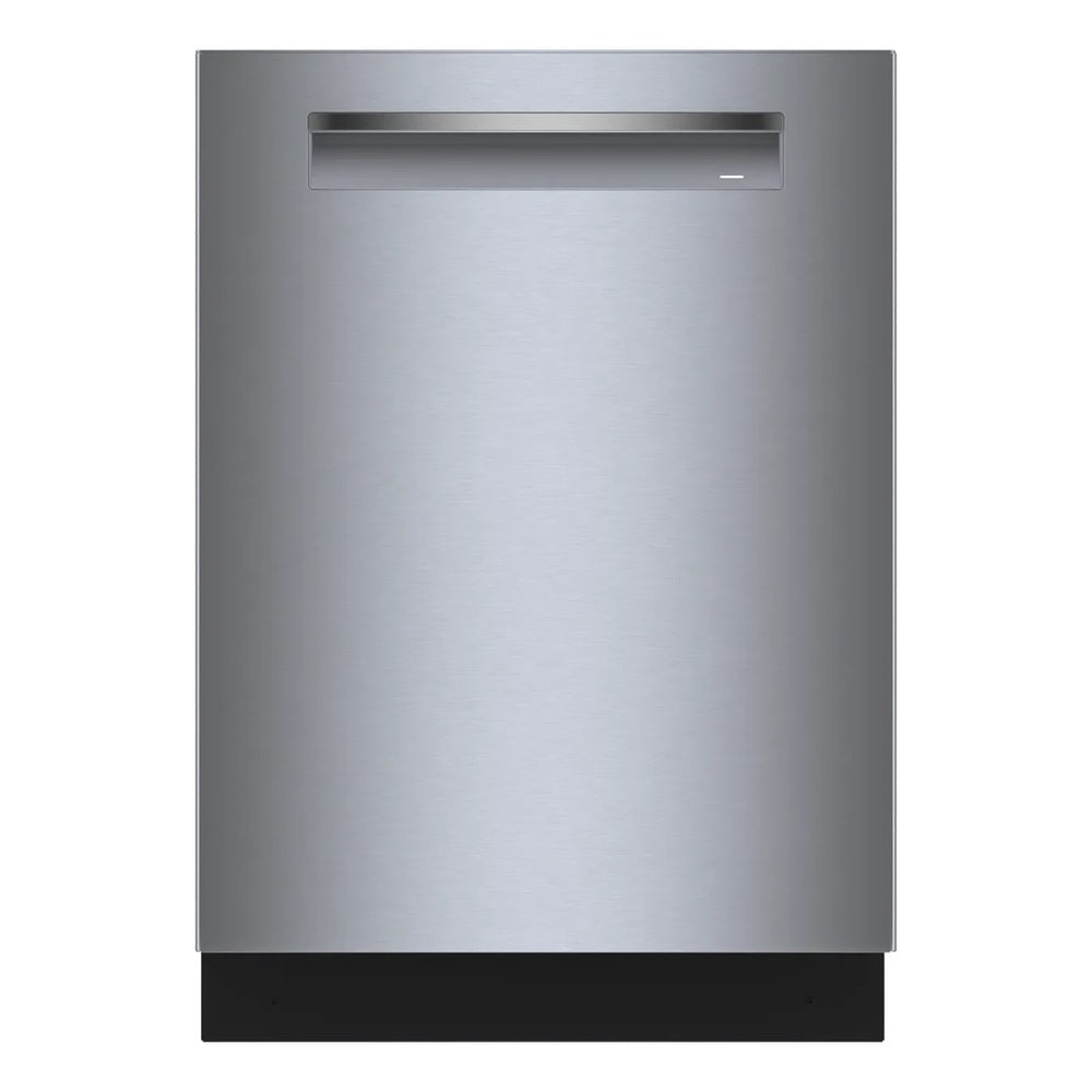 Bosch 800 Series, built-under dishwasher, 24'', Brushed steel anti-fingerprint