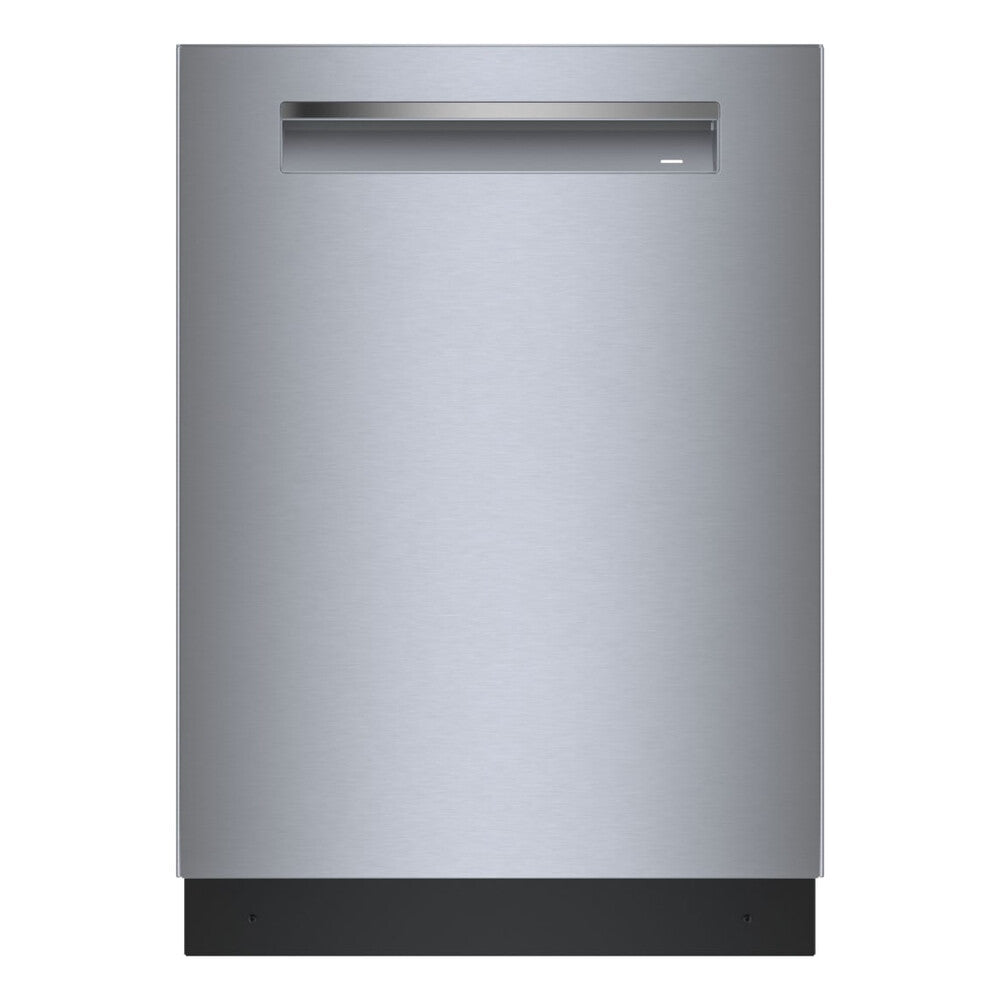 Bosch 800 Series, built-under dishwasher, 24'', Brushed steel anti-fingerprint
