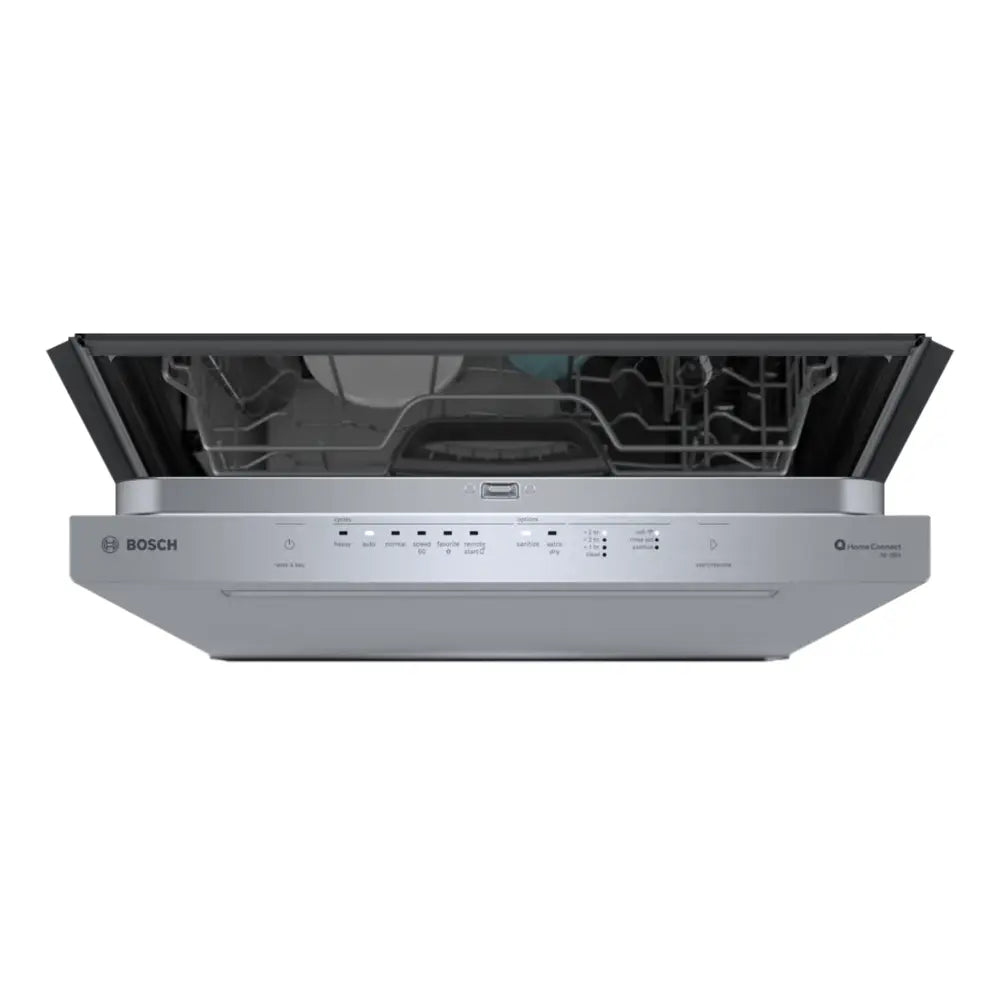 Bosch 500 Series, built-under dishwasher, 24'', Brushed steel anti-fingerprint
