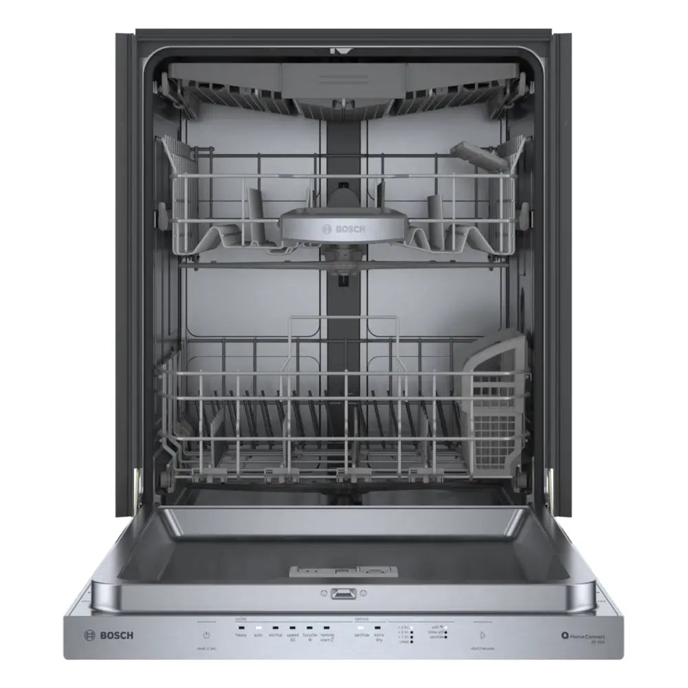 Bosch 500 Series, built-under dishwasher, 24'', Brushed steel anti-fingerprint