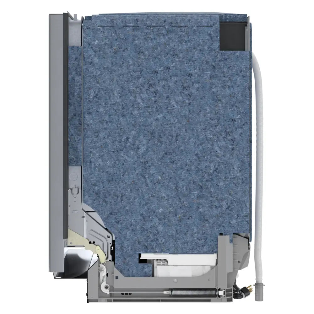 Bosch 500 Series, built-under dishwasher, 24'', Brushed steel anti-fingerprint