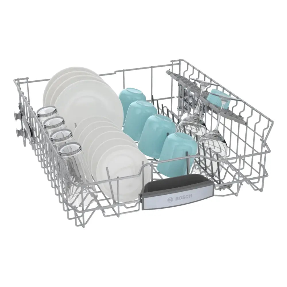 Bosch 500 Series, built-under dishwasher, 24'', Brushed steel anti-fingerprint