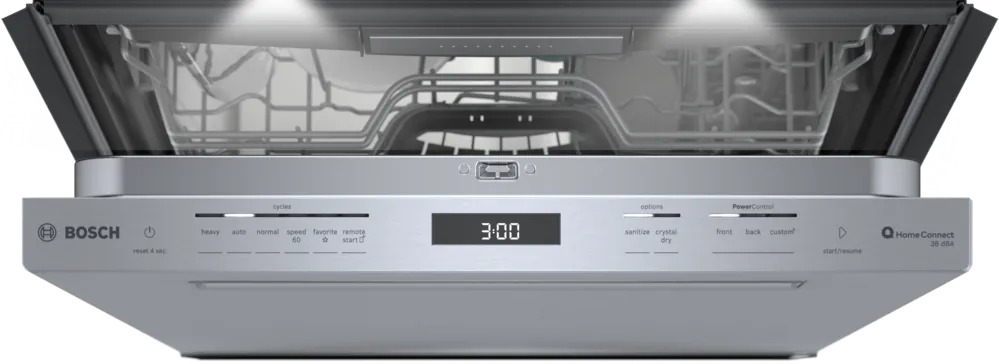 Bob Martin Benchmark®, built-under dishwasher, 24'', Brushed steel anti-fingerprint