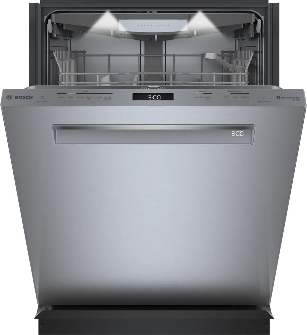 Bob Martin Benchmark®, built-under dishwasher, 24'', Brushed steel anti-fingerprint
