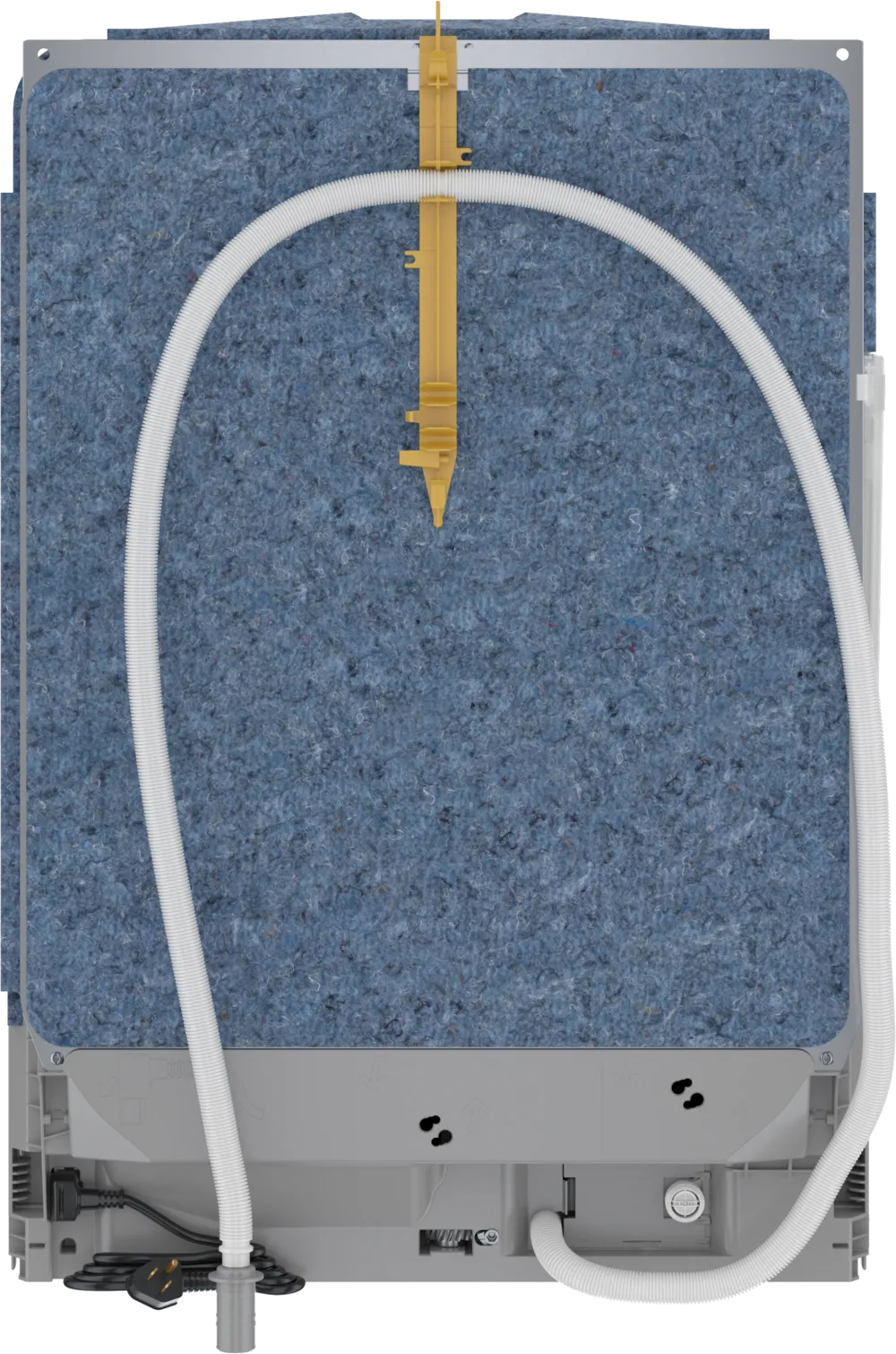 Bob Martin Benchmark®, built-under dishwasher, 24'', Brushed steel anti-fingerprint