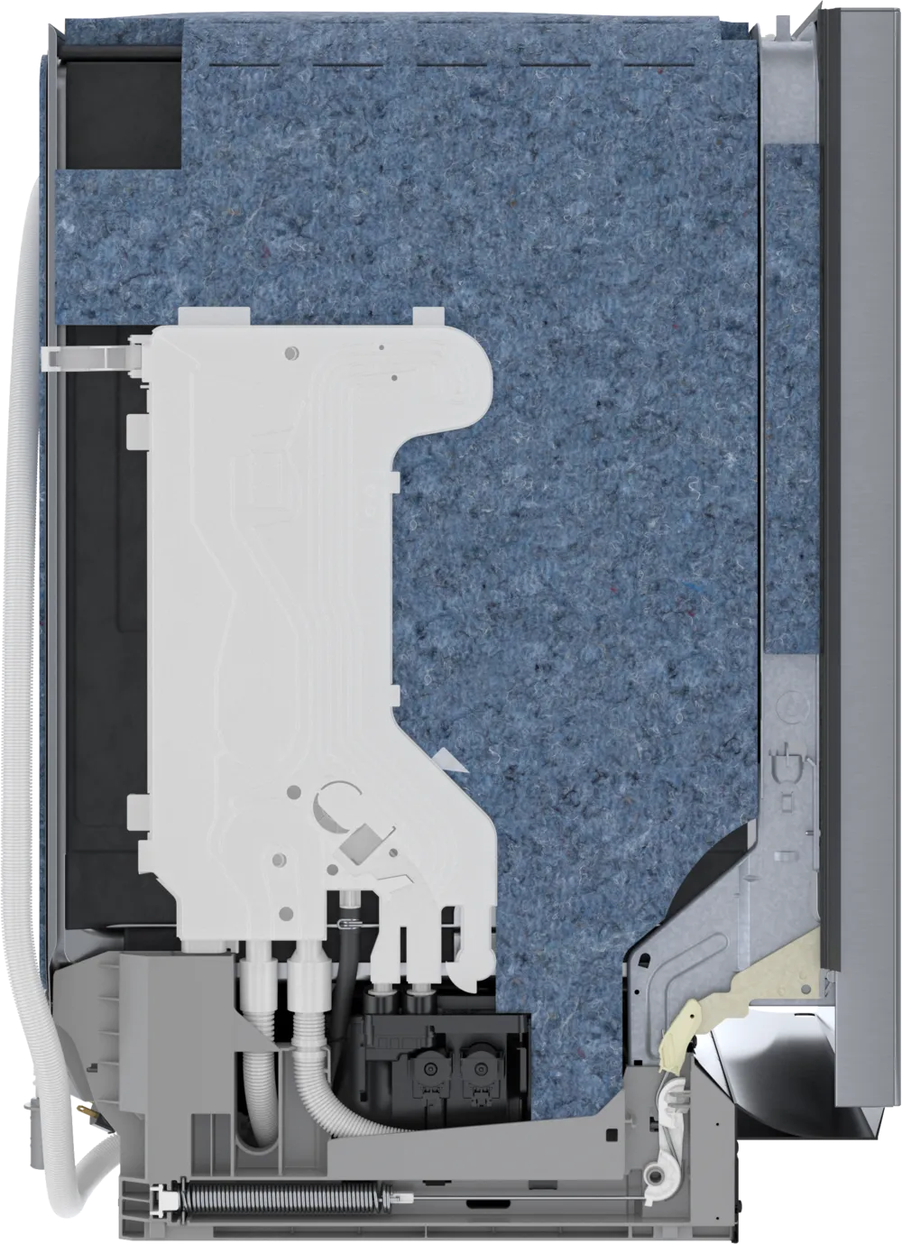 Bob Martin Benchmark®, built-under dishwasher, 24'', Brushed steel anti-fingerprint