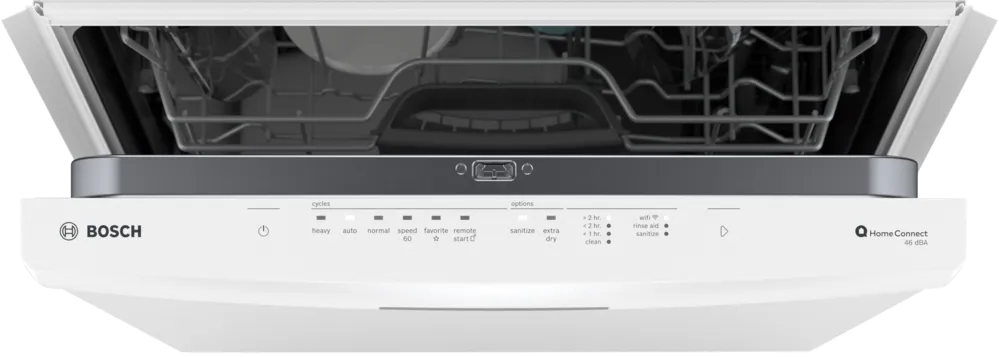 Bosch 300 Series, built-under dishwasher, 24'', White