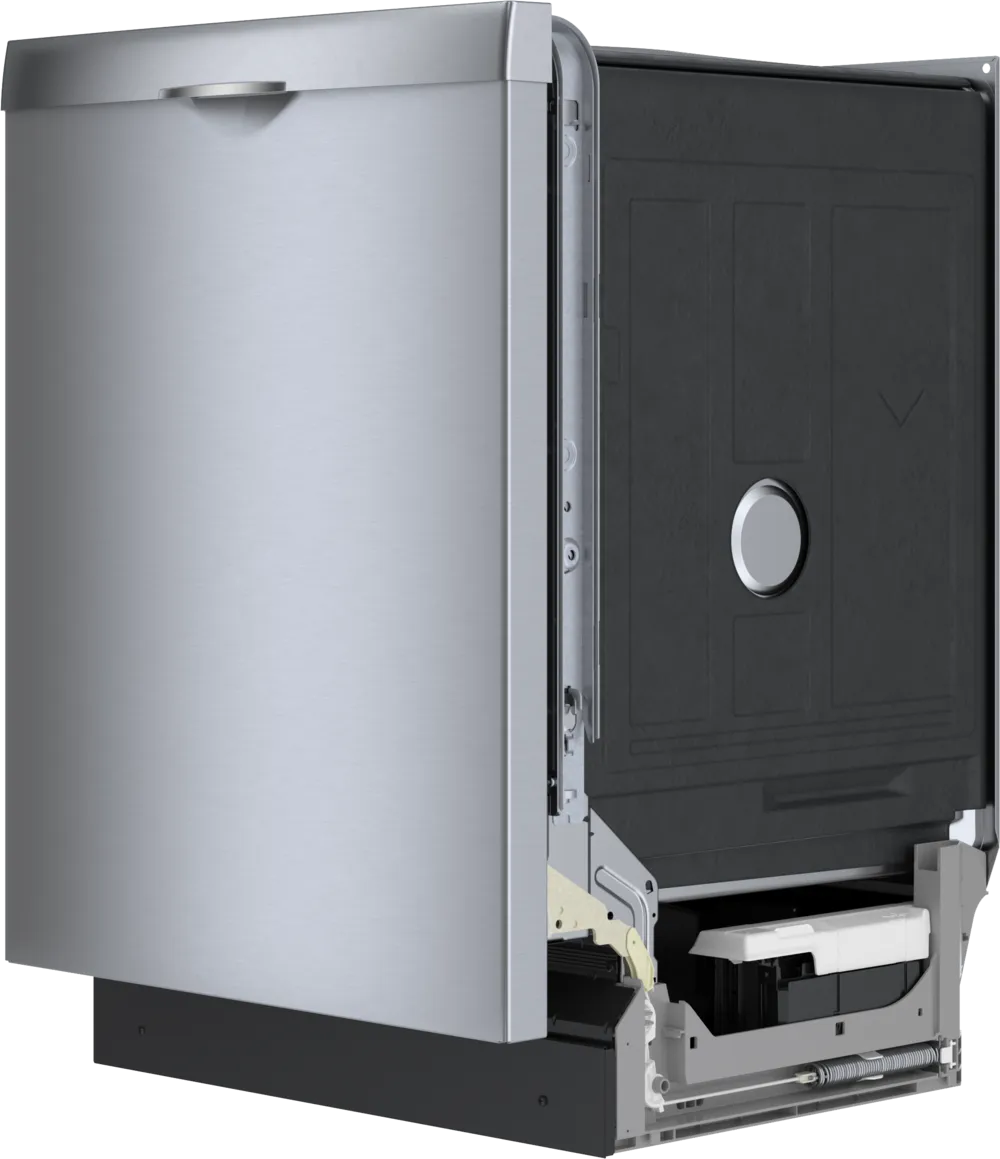 Bosch 300 Series, built-under dishwasher, 24'', Brushed steel anti-fingerprint