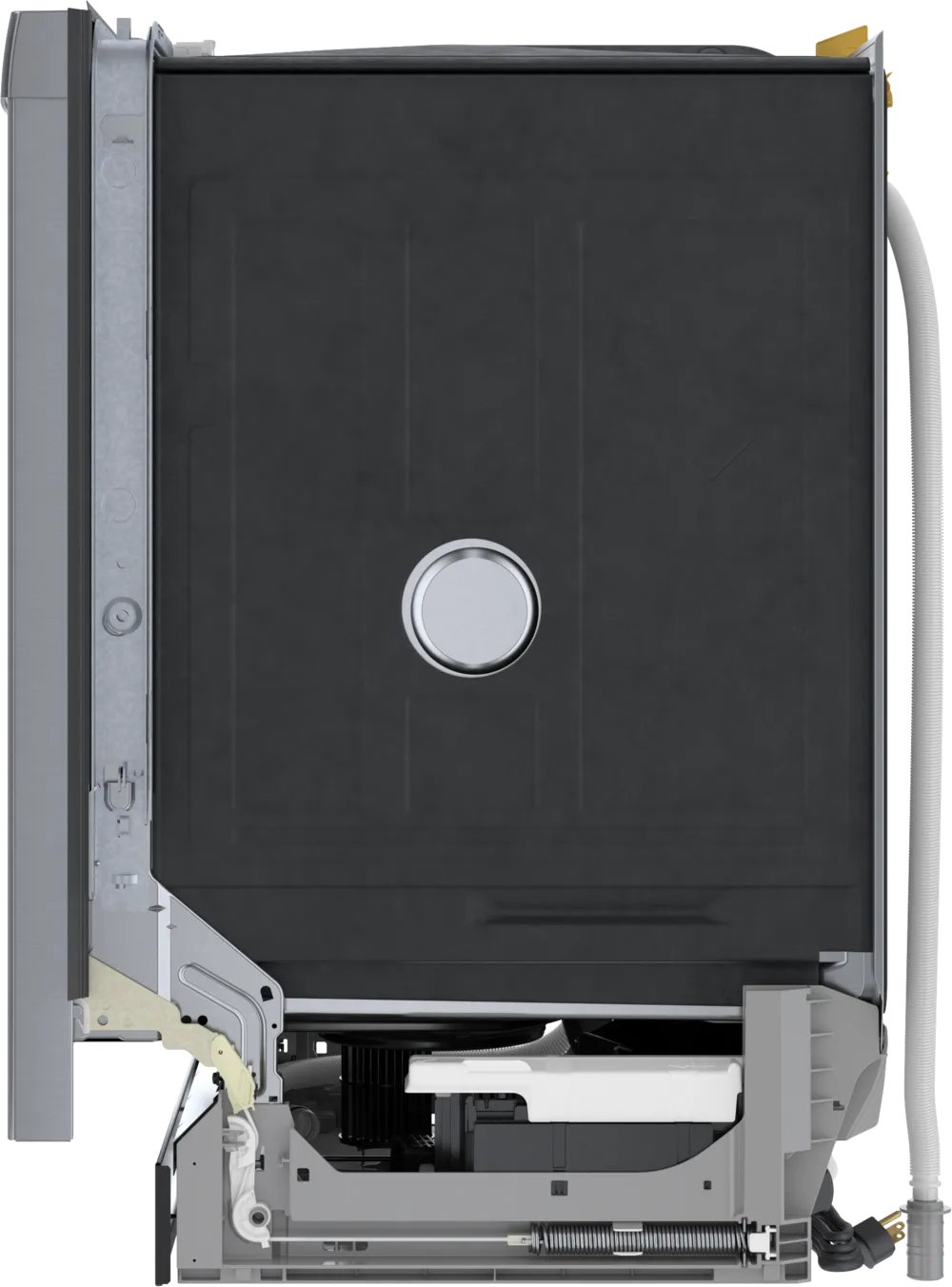 Bosch 300 Series, built-under dishwasher, 24'', Brushed steel anti-fingerprint