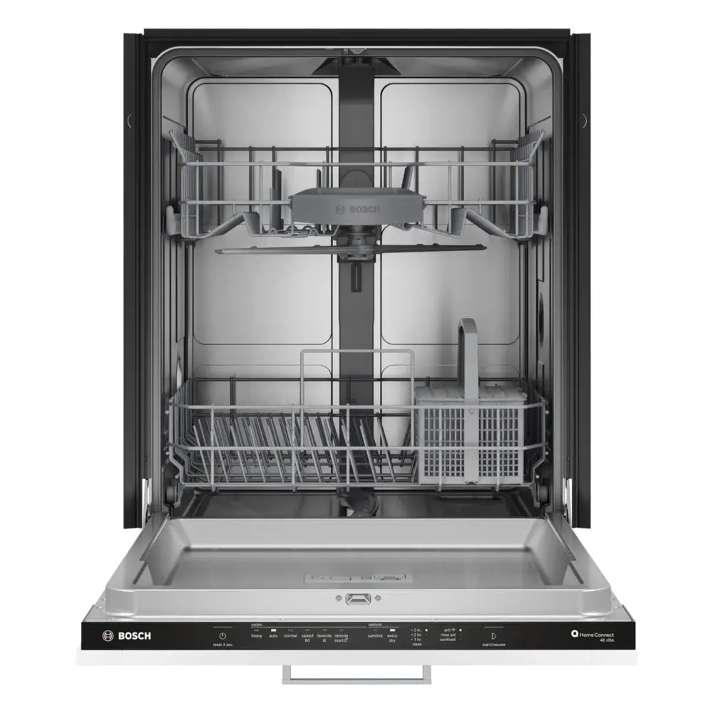 Bosch 100 Series, fully-integrated dishwasher, 24''