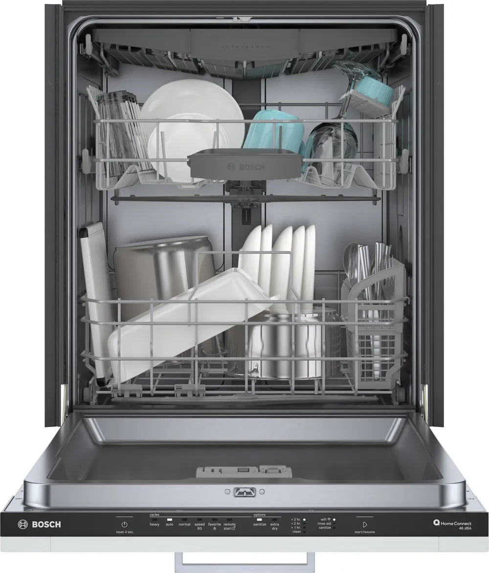 Bosch 300 Series, fully-integrated dishwasher, 24''