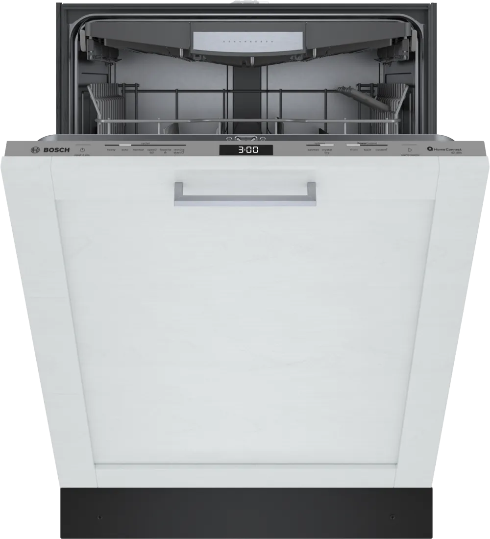Bosch 800 Series, fully-integrated dishwasher, 24''