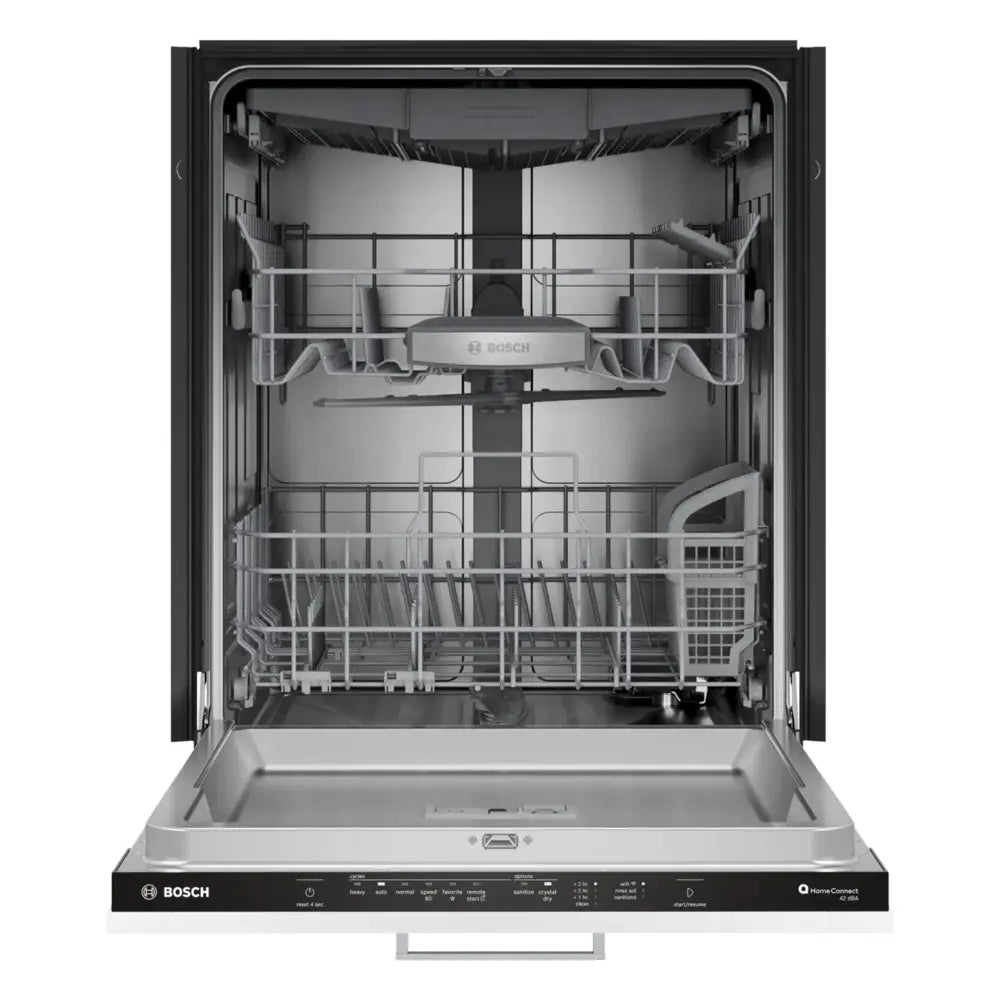 Bosch 800 Series, fully-integrated dishwasher, 24''