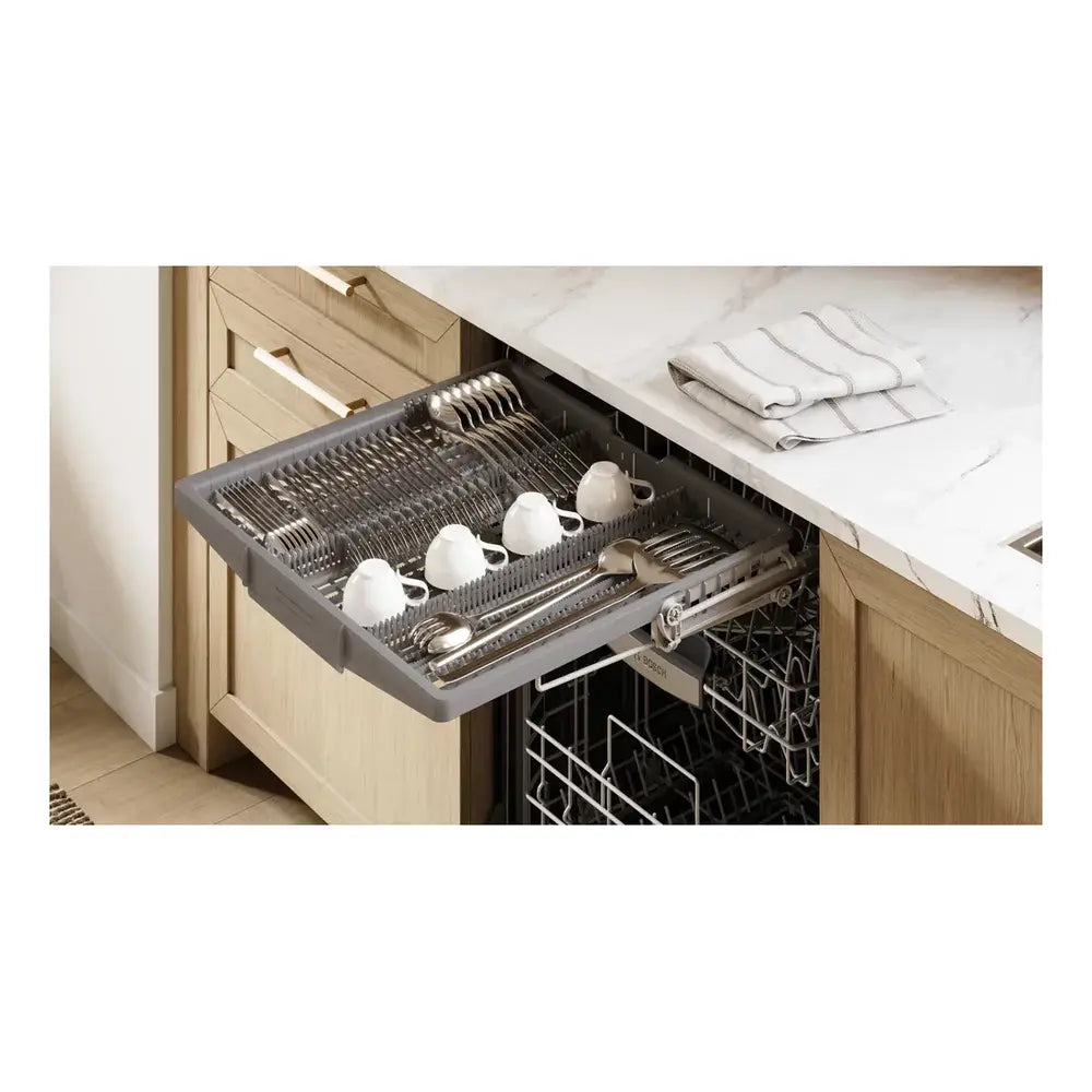 Bosch 800 Series, fully-integrated dishwasher, 24''