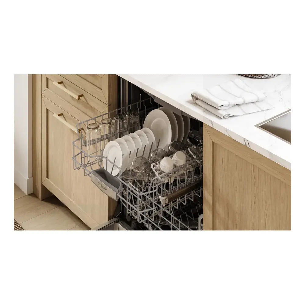 Bosch 800 Series, fully-integrated dishwasher, 24''