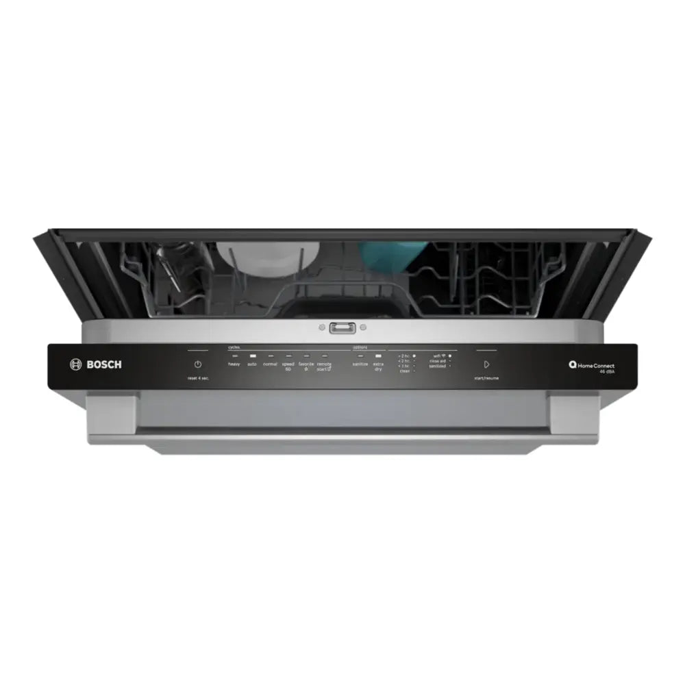 Bosch 300 Series, built-under dishwasher, 24'', Brushed steel anti-fingerprint