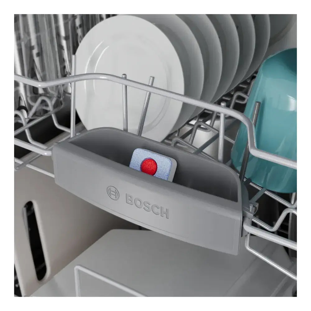 Bosch 300 Series, built-under dishwasher, 24'', Brushed steel anti-fingerprint