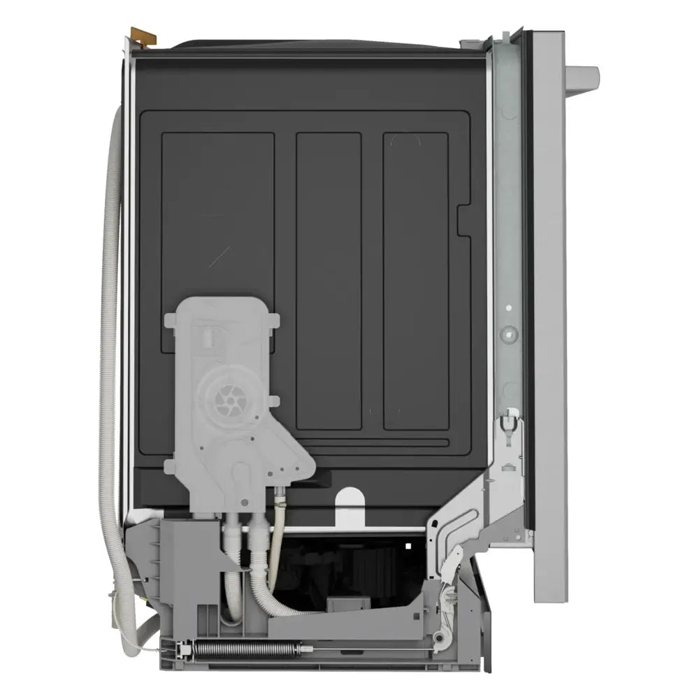 Bosch 300 Series, built-under dishwasher, 24'', Brushed steel anti-fingerprint