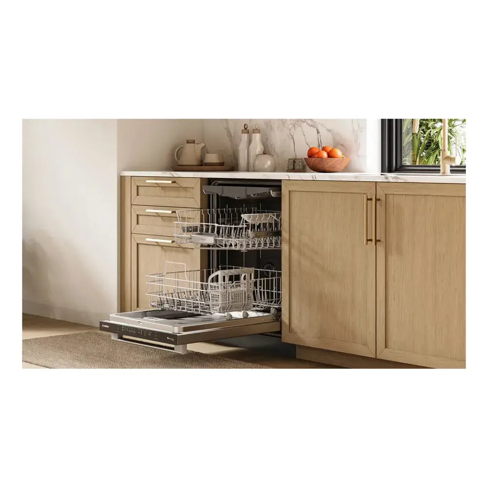 Bosch 500 Series, built-under dishwasher, 24'', Brushed steel anti-fingerprint