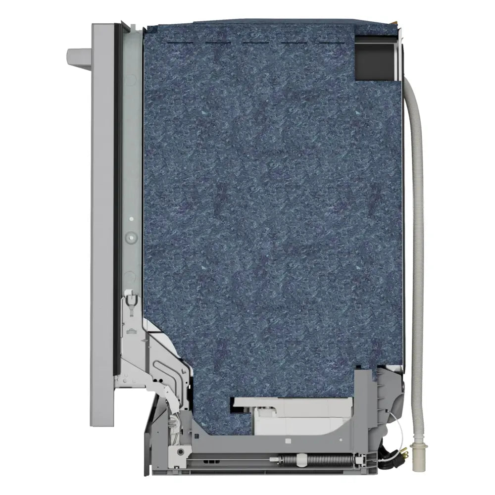 Bosch 500 Series, built-under dishwasher, 24'', Brushed steel anti-fingerprint